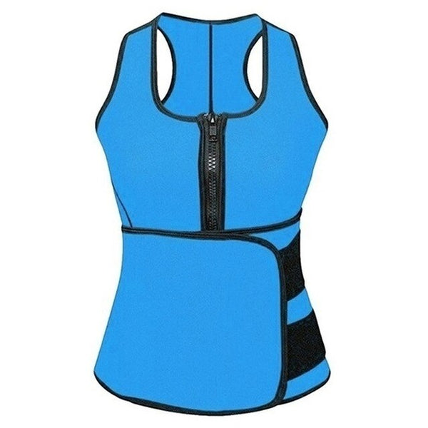 Women Waist Trainer Workout Slimming Sweat Vest Belt Body Shaper Neoprene Sauna Plus size Shapewear Corset Weight Loss Slimmer | Vimost Shop.