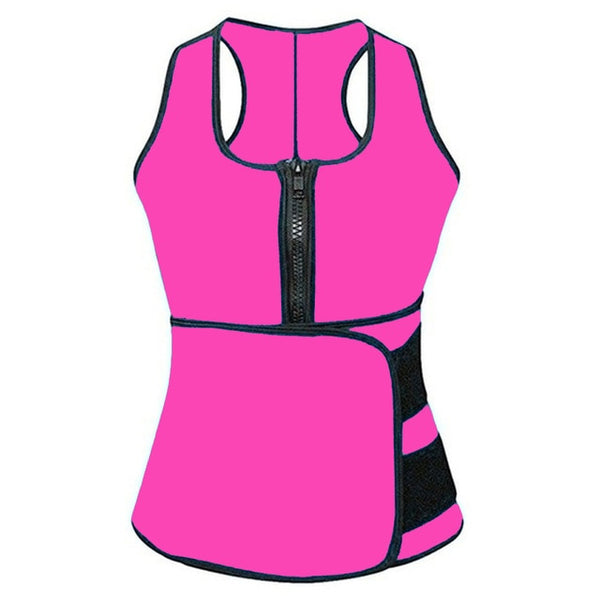 Women Waist Trainer Workout Slimming Sweat Vest Belt Body Shaper Neoprene Sauna Plus size Shapewear Corset Weight Loss Slimmer | Vimost Shop.