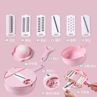 Multifunctional Vegetable Cutter Shredders Slicers Fruit Potato Peeler Carrot Grater Kitchen Accessories Basket Vegetable Slicer | Vimost Shop.