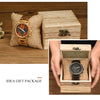 Wooden Men Watch Relogio Masculino Top Brand Luxury Chronograph Date Display Stop Watches erkek kol saati Great Gifts | Vimost Shop.