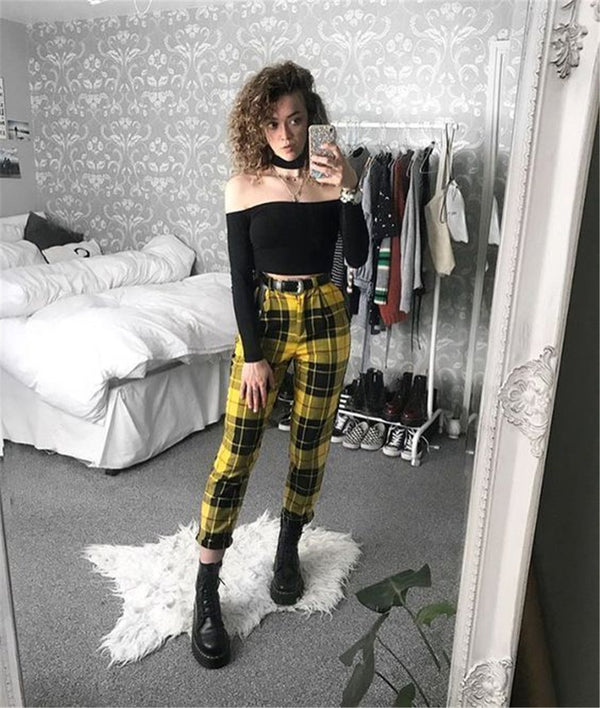 Women Streetwear Cool Girl High Waist Trousers harem sweatpants joggers women cargo sweat pants korean pantalon | Vimost Shop.