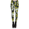 Hot Sell Skull Leggings Women's Skull&flower Black Leggings Digital Print Trousers 7 color skull Woman Stretch Pants Plus Size | Vimost Shop.