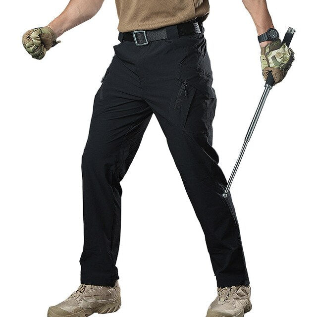 Tactical Pants Men Summer Quick Dry Multi-pockets Military Pants Lightweight Stretch Cargo Work Hike Pants Trousers 40 | Vimost Shop.