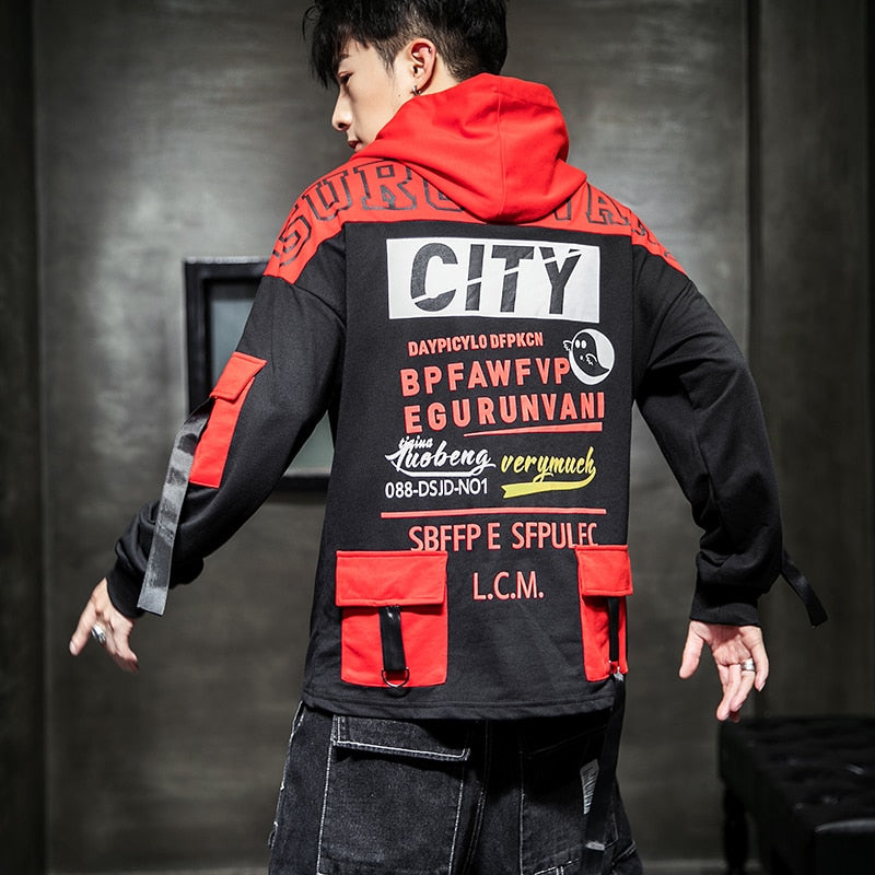 Hip Hop Hoodies Men New Autumn Fashion Skateboards Casual Sweatshirt Male Japanese Harajuku Streetwear Men Hoodie | Vimost Shop.