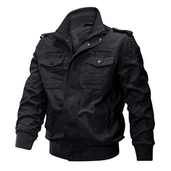 Jackets Men Winter Military Airsoft Jacket Pilot Bomber Jacket Coat Multi-Pockets Casual Cargo Work Jacket Men Clothing | Vimost Shop.