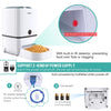 Lseebiz Automatic Pet Feeder 6L Smart Feeder Dog Cat Food Dispenser Voice Recording , Timer Programmable , IR Detect , 8 Meals | Vimost Shop.