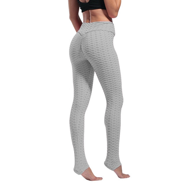 Women Leggings Anti Cellulite Pants Sexy High Waist Push Up Sports Trousers | Vimost Shop.