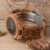 Men Wooden Watch Quartz Wristwatch Top Brand Timepieces Gift Box relogio masculino Accept Drop Shipping | Vimost Shop.