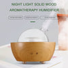 Solid Wood Aroma Diffuser Spray Humidifier Household Mute Large Capacity Night Light Wooden Aromatherapy Machine Waterless Off | Vimost Shop.