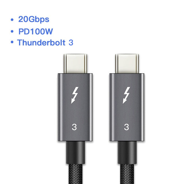 PD 100W Thunderbolt 3 Cable Certified 40Gbps USB Type C to USB C  Fast USB C Cable for Macbook Pro Quick Charge C024 | Vimost Shop.
