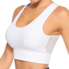 Hot Fitness Women's T-shirts  Sexy Mesh Sports Bra Vest Backless Solid Quick Dry Running Gym bra Tank Top | Vimost Shop.