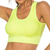 Hot Fitness Women's T-shirts  Sexy Mesh Sports Bra Vest Backless Solid Quick Dry Running Gym bra Tank Top | Vimost Shop.