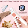 Pet Nail Clipper Dog Cat Cutter Beauty Scissors LED Lighting Puppy Kitten Grooming Claw Nails Cutting Machine Professional Newes | Vimost Shop.