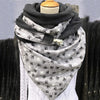 Fashion Scarves Women Soild Dot Printing Button Soft Wrap Casual Warm Scarves Shawls | Vimost Shop.