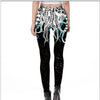 Hot Fashion Octopus Print Gothic Design Women Leggings High Quality Sexy Fitness Workout Ankle Pant | Vimost Shop.