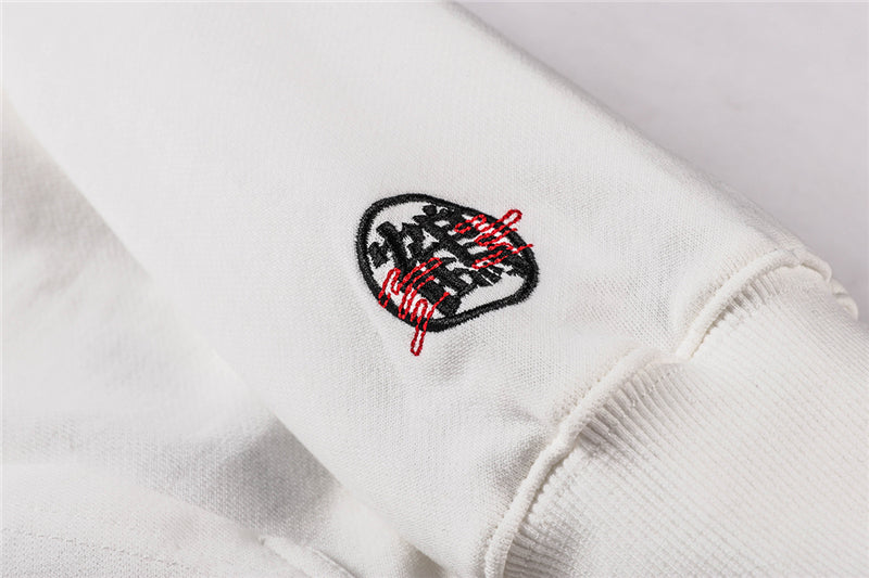Japanese Crane Bird Embroidered Pullover Hooded Sweatshirts Hoodies Men Harajuku Hip Hop Hoodie Streetwear Tops | Vimost Shop.