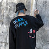 Harajuku Hiphop Graffiti Pullover Sweatshirts Hoodies Hip Hop Hipster Casual Streetwear Black Hoodie Cotton Tops | Vimost Shop.