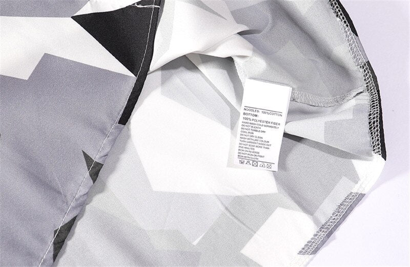 Mens Streetwear Geometry Short Sleeve Shirts Harajuku Hawaiian Pink Grey Shirt Hip Hop Casual Loose Shirt | Vimost Shop.