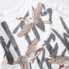 Japanese Style Crane Printed Cotton T Shirts 2019 Harajuku Mens Summer Oversize Graffiti Tops & Tees | Vimost Shop.