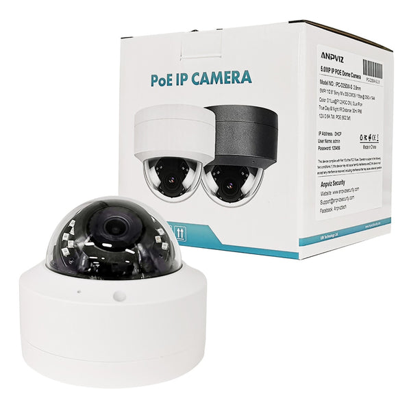 Hikvision Compatible Anpviz 3MP Dome IP Camera POE IPC-D230W Outdoor Waterproof IR 30m Security Video Surveillance Cameras | Vimost Shop.