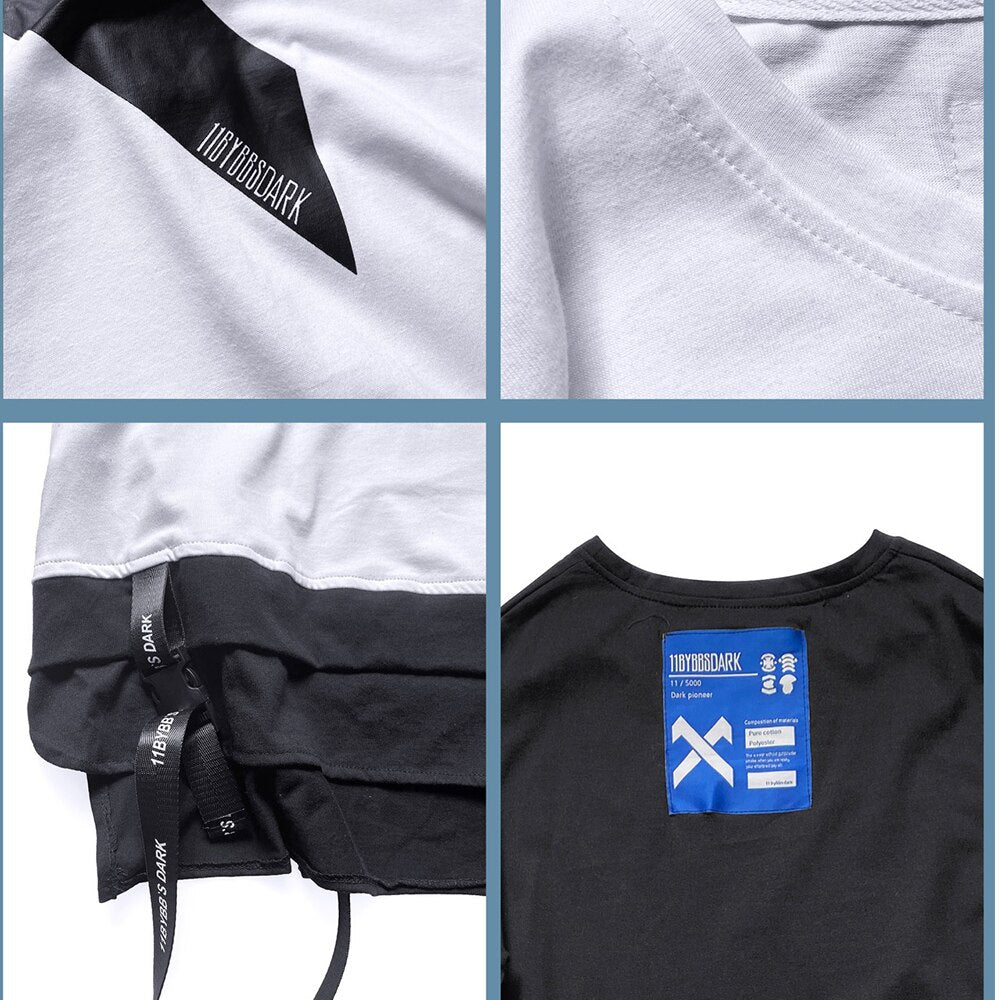 Letter Printed Reflective T Shirt Men Casual Cotton Tops Tees Harajuku Hip Hop Streetwear Short Sleeve Men | Vimost Shop.