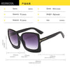 Oversize Square Sunglasse Women  Vintage Black T Frame Sun Galsses Men Luxury Brand Black Shades UV400 New Fashion | Vimost Shop.