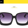 Oversize Square Sunglasse Women  Vintage Black T Frame Sun Galsses Men Luxury Brand Black Shades UV400 New Fashion | Vimost Shop.