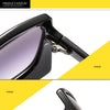 Oversize Square Sunglasse Women  Vintage Black T Frame Sun Galsses Men Luxury Brand Black Shades UV400 New Fashion | Vimost Shop.