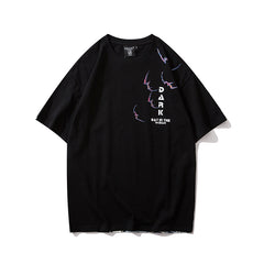 Men Streetwear Japanese Sakura Waves Tshirt Short Sleeve Cotton Harajuku T-Shirt Oversize Japan Tees | Vimost Shop.