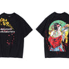 Men Hip Hop T-Shirts Harajuku Streetwear Japanese Geisha Tshirt Short Sleeve | Vimost Shop.