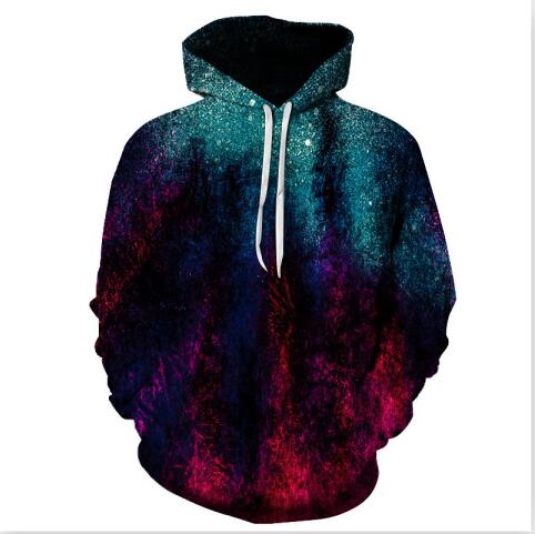 Milky Way series Men/Women 3D Sweatshirts Print Milk Space Galaxy Hooded Hoodies Unisex Tops Harajuku Pullover Pocket | Vimost Shop.