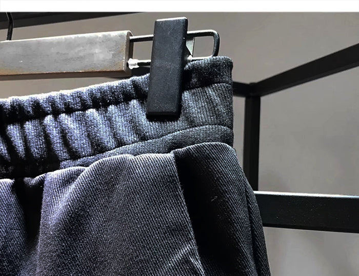 Multi Pockets Printed Cargo Pants Men Harajuku Hip Hop Casual Ribbons Trousers Streetwear Joggers Sweatpants | Vimost Shop.