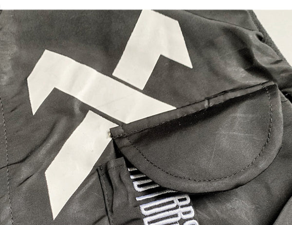 Vintage Letter Embroidered Mens Cargo Vests Streetwear 2019 Hip Hop Sleeveless Tops Harajuku Multi Pockets Coats | Vimost Shop.