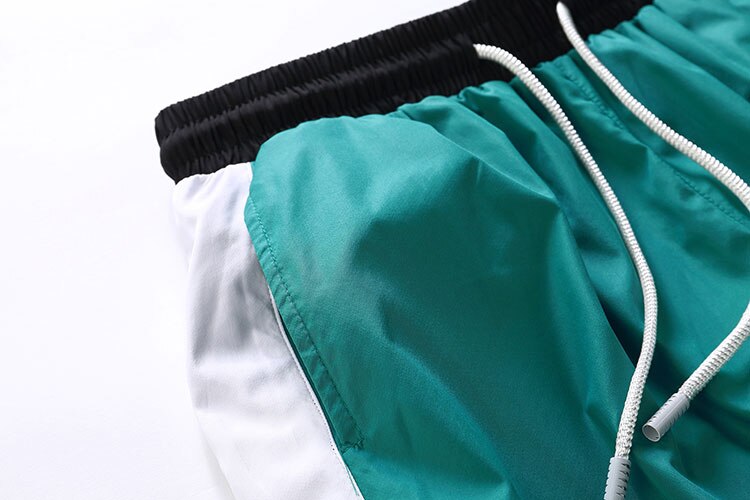 Hrarjuku Color Block Patchwork Harem Pants Chinese Character Printed Thin Joggers Pants Mens Hip Hop Casual Streetwear Trousers | Vimost Shop.