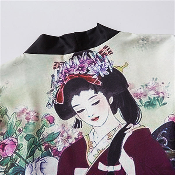 Women Print Clothes Traditional Kimonos Blusas Fashion Men Japanese Asian Style Beach Yukata Clothing | Vimost Shop.