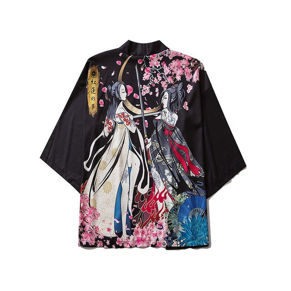 Women Print Clothes Traditional Kimonos Blusas Fashion Men Japanese Asian Style Beach Yukata Clothing | Vimost Shop.