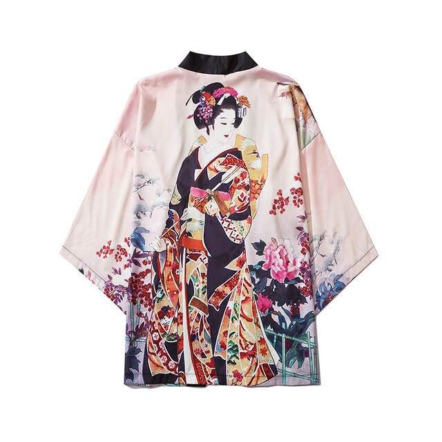 Women Print Clothes Traditional Kimonos Blusas Fashion Men Japanese Asian Style Beach Yukata Clothing | Vimost Shop.