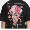 Men Hip Hop T Shirt Funny Ice Cream Anatomy Harajuku Japanese Kanji T-Shirt Streetwear | Vimost Shop.