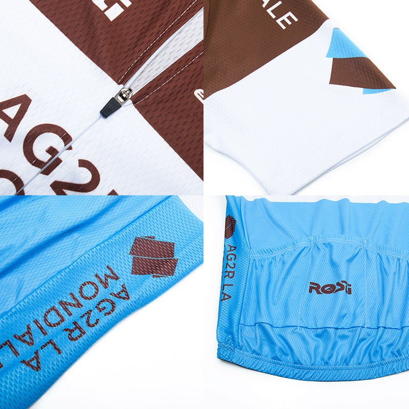 Pro Team Cycling Clothing 9D Set MTB Uniform France Bicycle Clothes Quick Dry Bike Jersey Mens Short Maillot Culotte | Vimost Shop.