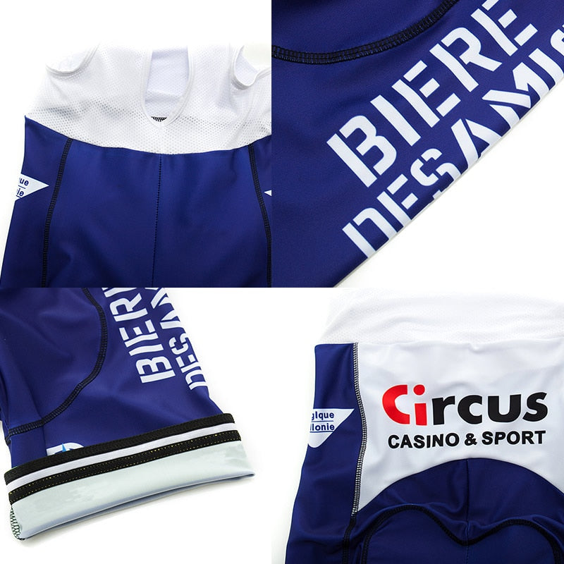 Team Wanty Cycling Pro Jersey 9D Set MTB Belgium Bicycle Clothing Summer Quick Dry Bike Clothes Men's Short Maillot Culotte | Vimost Shop.