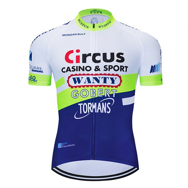 Team Wanty Cycling Pro Jersey 9D Set MTB Belgium Bicycle Clothing Summer Quick Dry Bike Clothes Men's Short Maillot Culotte | Vimost Shop.