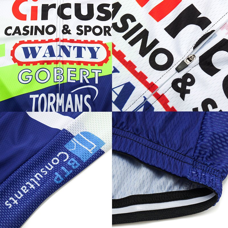 Team Wanty Cycling Pro Jersey 9D Set MTB Belgium Bicycle Clothing Summer Quick Dry Bike Clothes Men's Short Maillot Culotte | Vimost Shop.