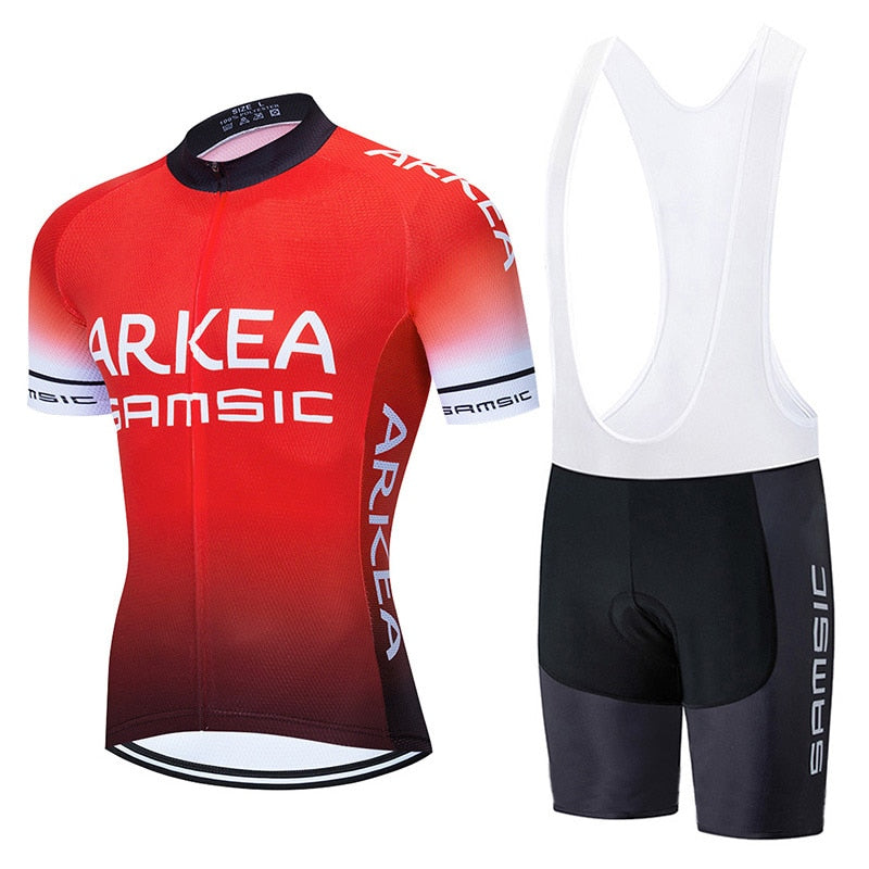 Pro Team ARKEA Cycling Jersey 9D Bib Set MTB France Bicycle Clothing Quick Dry Bike Clothes Wear Mens Short Maillot Culotte | Vimost Shop.