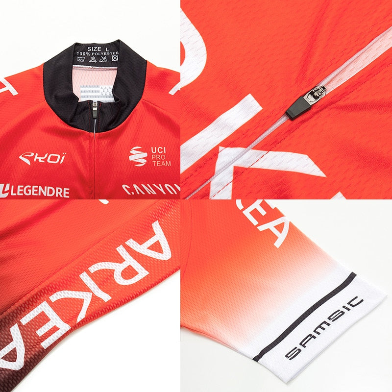 Pro Team ARKEA Cycling Jersey 9D Bib Set MTB France Bicycle Clothing Quick Dry Bike Clothes Wear Mens Short Maillot Culotte | Vimost Shop.