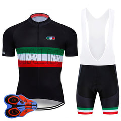 Pro Team Italia Cycling Clothing 9D Set MTB Uniform Bicycle Clothes Summer Quick Dry Bike Jersey Mens Short Maillot Culotte | Vimost Shop.