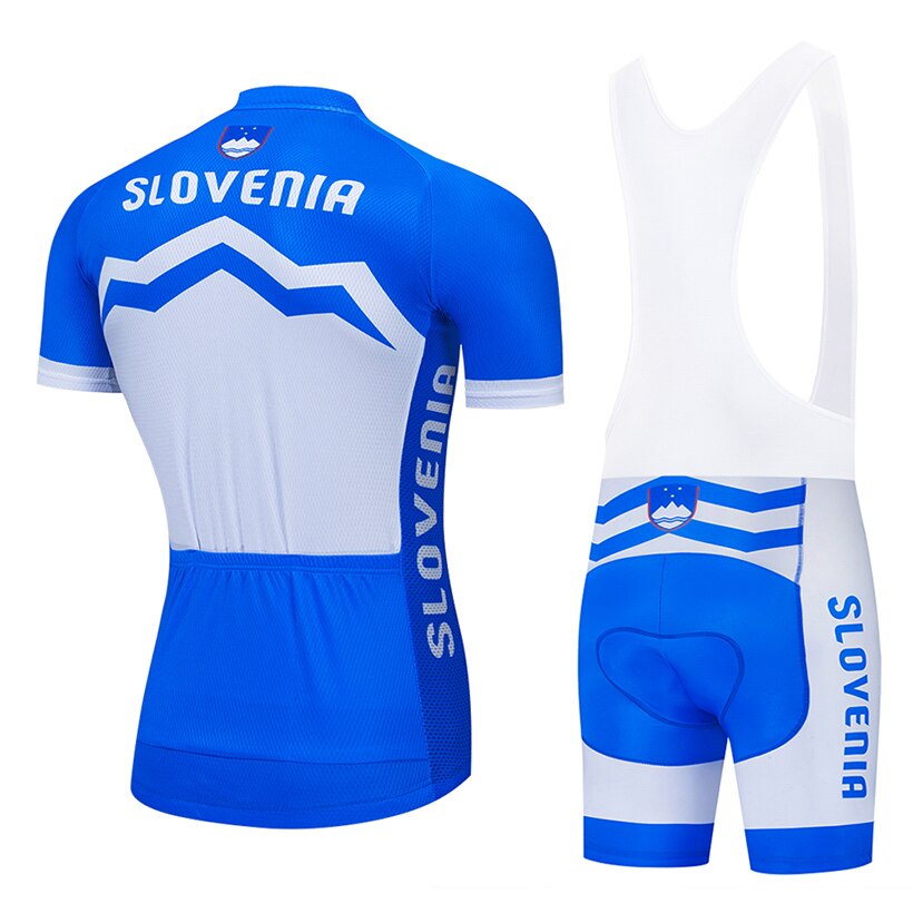 Pro Team Slovenia Cycling Clothing Set MTB Uniform Bicycle Clothes Summer Quick Dry Bike Jersey Men‘s Short Maillot Culotte | Vimost Shop.
