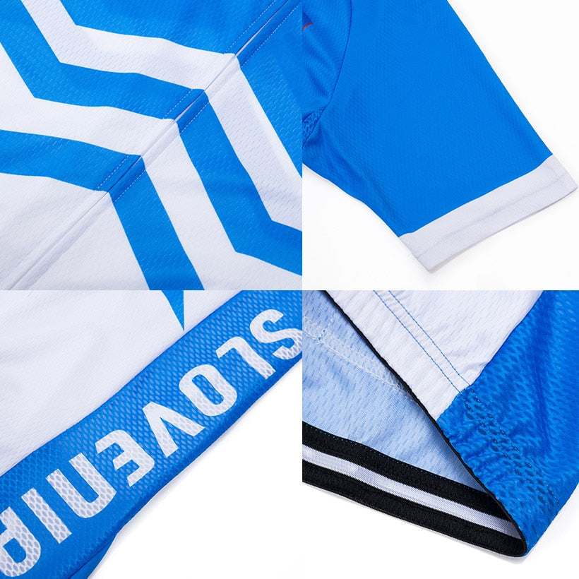 Pro Team Slovenia Cycling Clothing Set MTB Uniform Bicycle Clothes Summer Quick Dry Bike Jersey Men‘s Short Maillot Culotte | Vimost Shop.