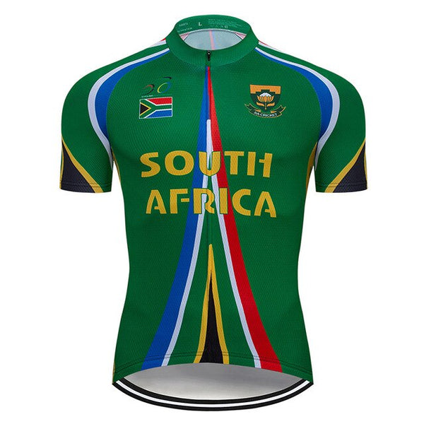 Pro Team SOUTH AFRICA Cycling Clothing 9D Set MTB Uniform Bicycle Clothes Quick Dry Bike Jersey Men's Short Maillot Culotte | Vimost Shop.