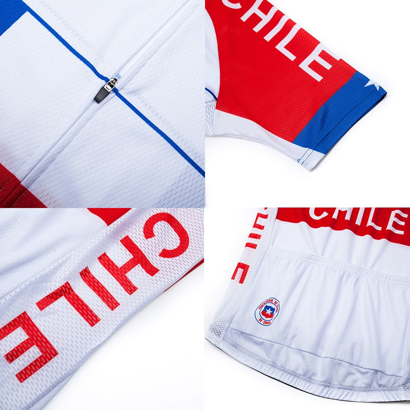 Pro Team CHILE Cycling Clothing 9D Set MTB Uniform Bicycle Clothes Summer Quick Dry Bike Jersey Men's Short Maillot Culotte | Vimost Shop.