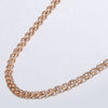 3mm Thin Necklace 585 Rose Gold Snake Link For Women Men Fashion Simple Jewelry Gifts for Her 50.5cm GN462A | Vimost Shop.